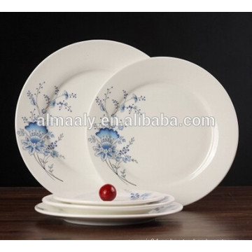 Buena calidad restaurant dinner plate round shape